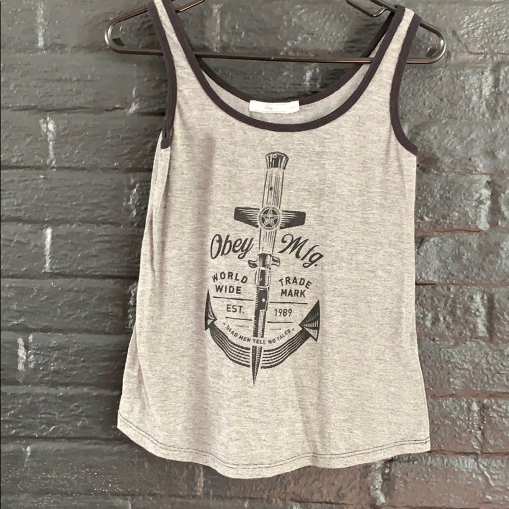 Soft black tank top